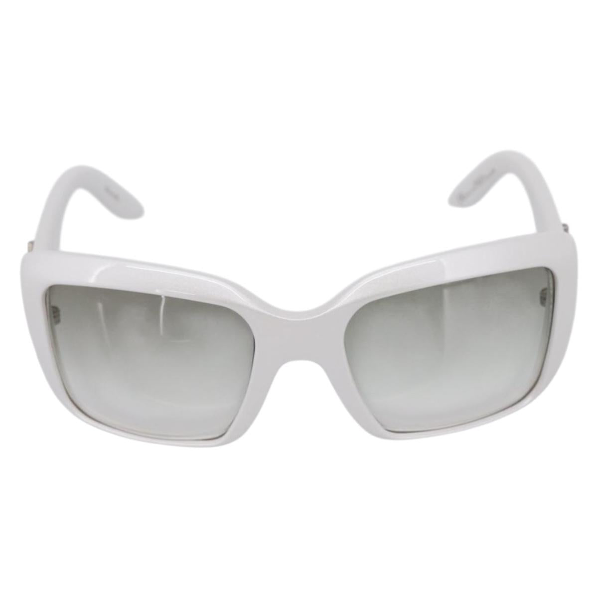 Christian Dior Sunglasses plastic White Auth BA15749