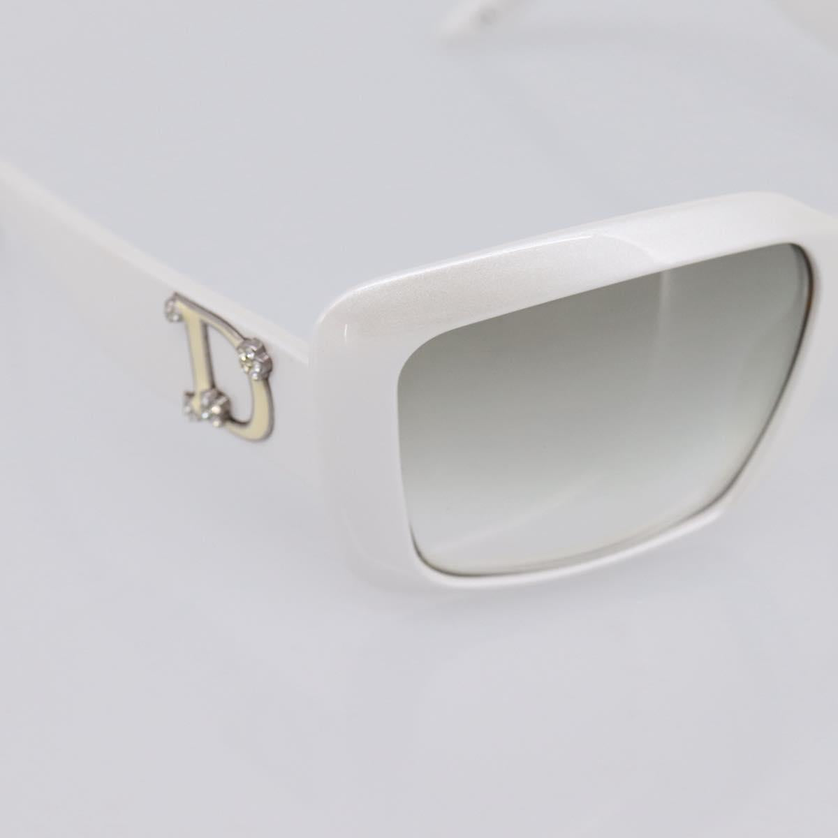 Christian Dior Sunglasses plastic White Auth BA15749