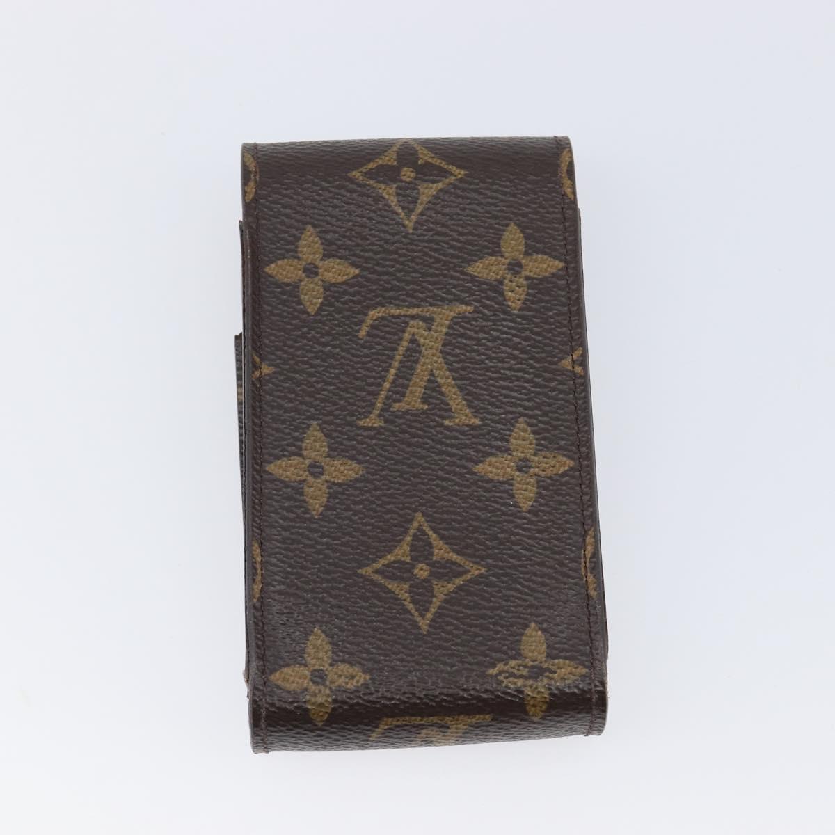 LOUIS VUITTON Damier Ebene Epi Monogram Wallet 3 Set Black LV Auth BA15750