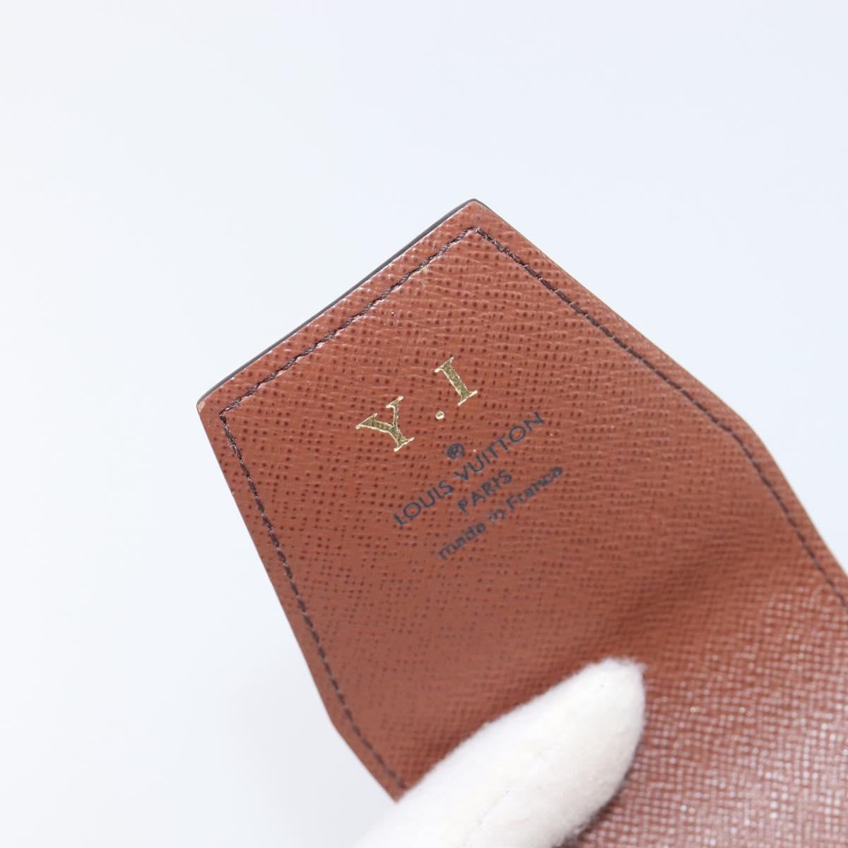 LOUIS VUITTON Damier Ebene Epi Monogram Wallet 3 Set Black LV Auth BA15750