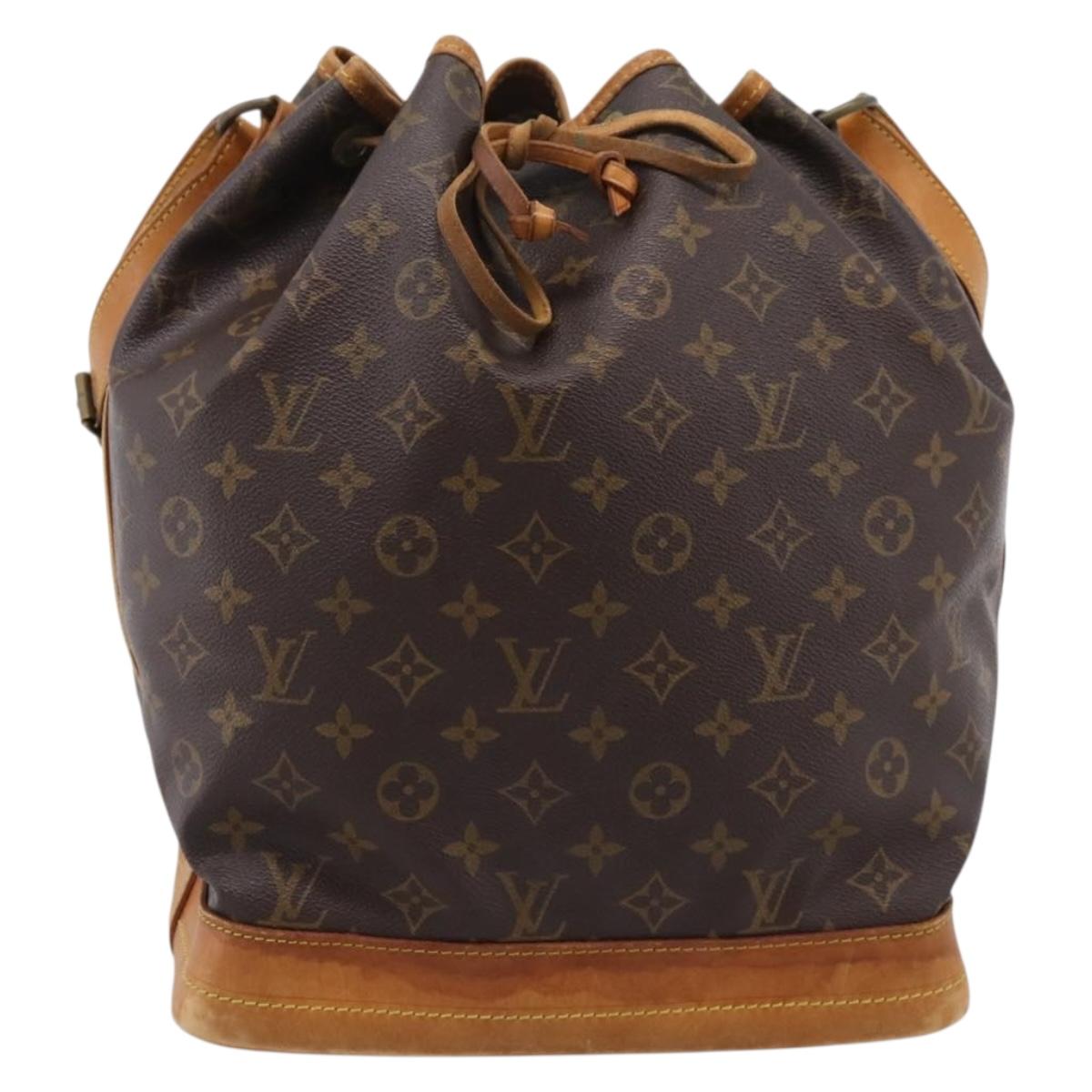 LOUIS VUITTON Monogram Noe Shoulder Bag M42224 LV Auth BA15770