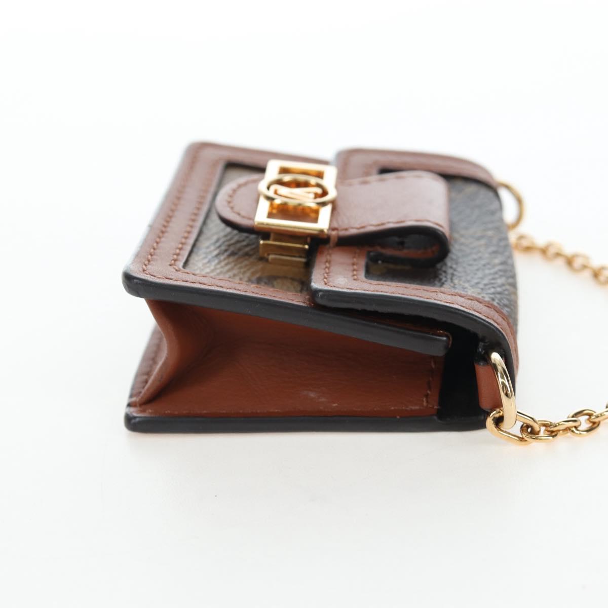 LOUIS VUITTON Monogram Reverse Micro Dauphine Bag M80250 LV Auth BA15782M