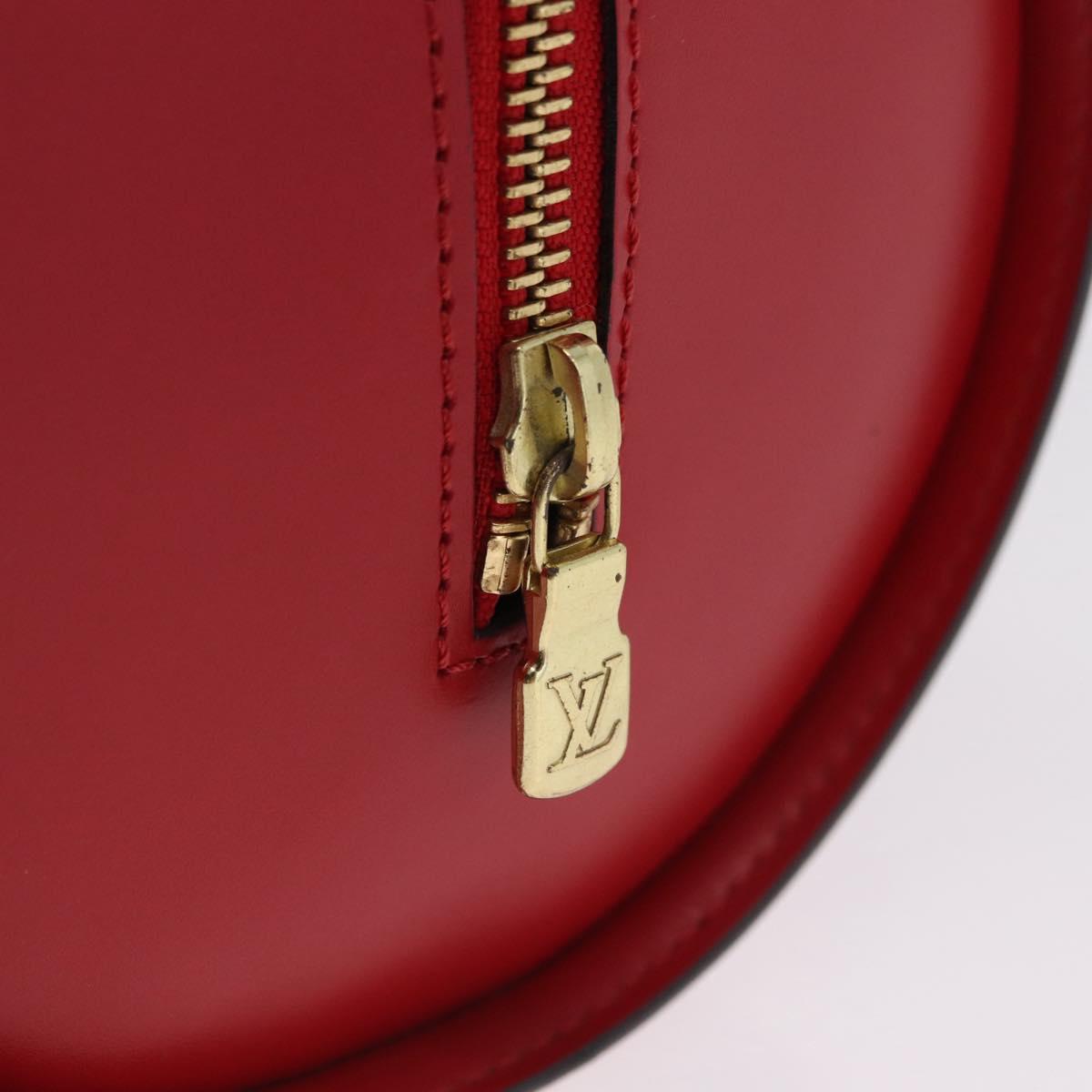 LOUIS VUITTON Epi Soufflot Hand Bag Red M52227 LV Auth BA15785V