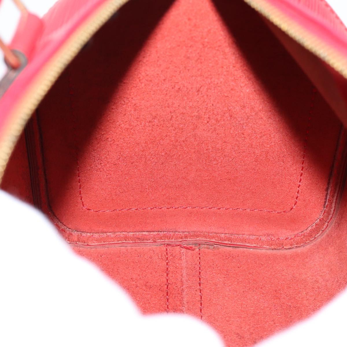 LOUIS VUITTON Epi Speedy 25 Hand Bag Castilian Red M43017 LV Auth BA15786V