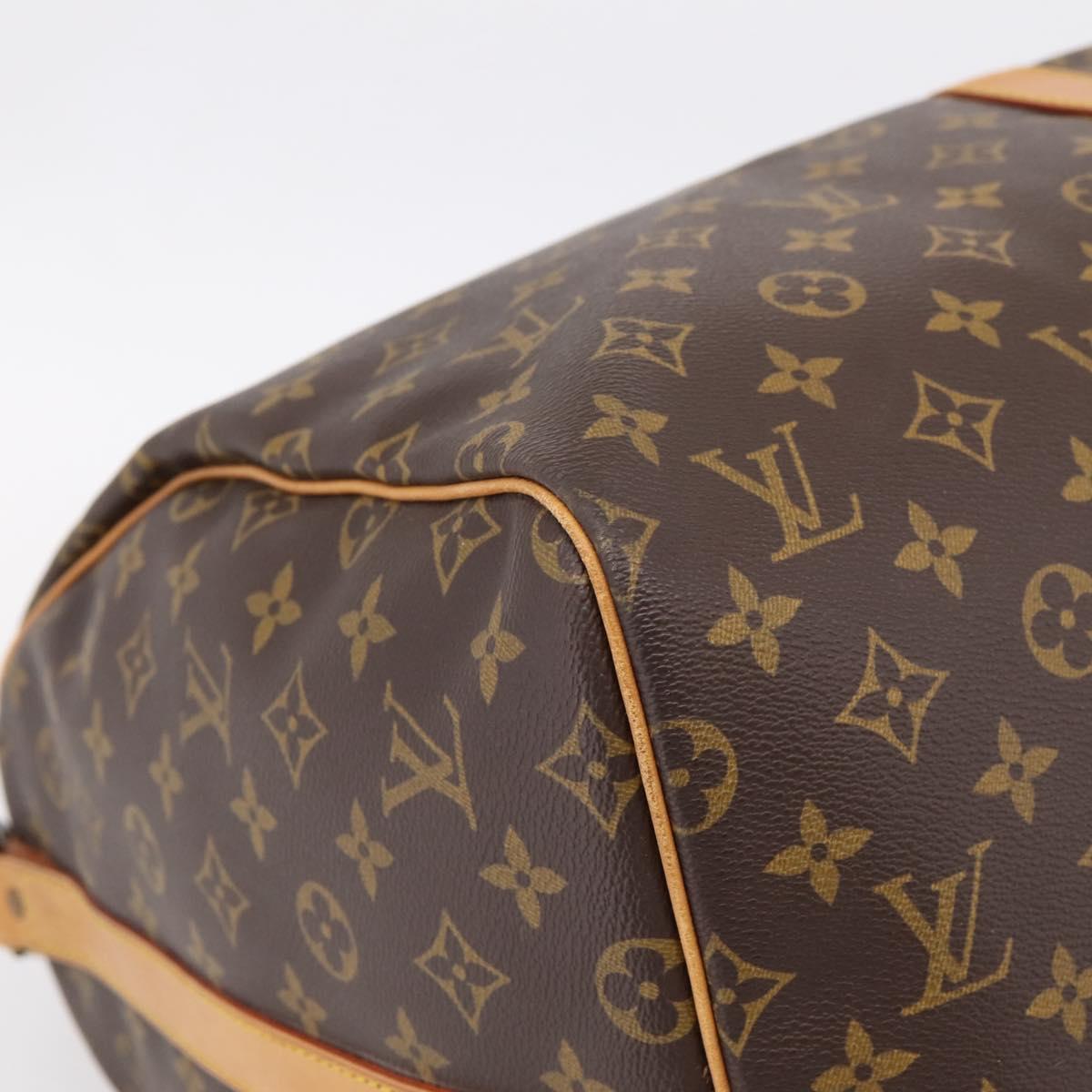 LOUIS VUITTON Monogram Keepall Bandouliere55 Boston Bag M41414 LV Auth BA15805V