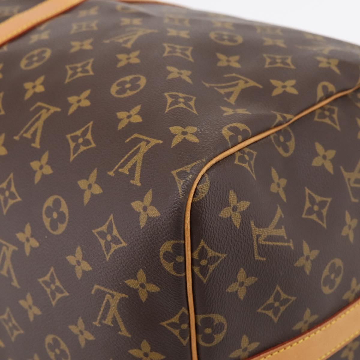 LOUIS VUITTON Monogram Keepall Bandouliere55 Boston Bag M41414 LV Auth BA15805V