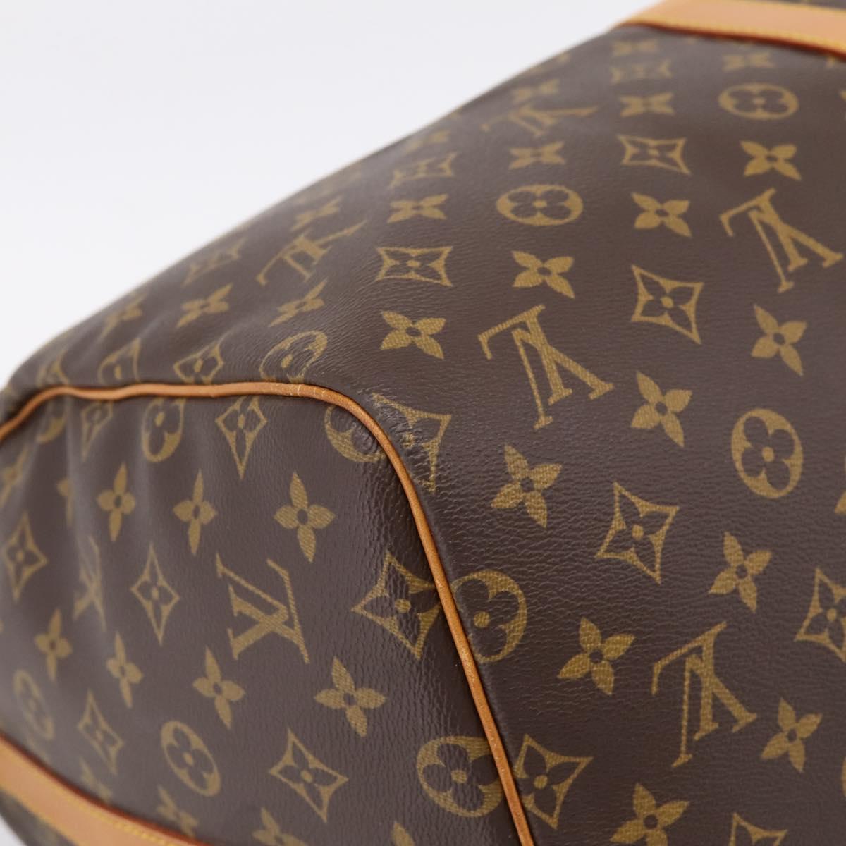 LOUIS VUITTON Monogram Keepall Bandouliere55 Boston Bag M41414 LV Auth BA15805V