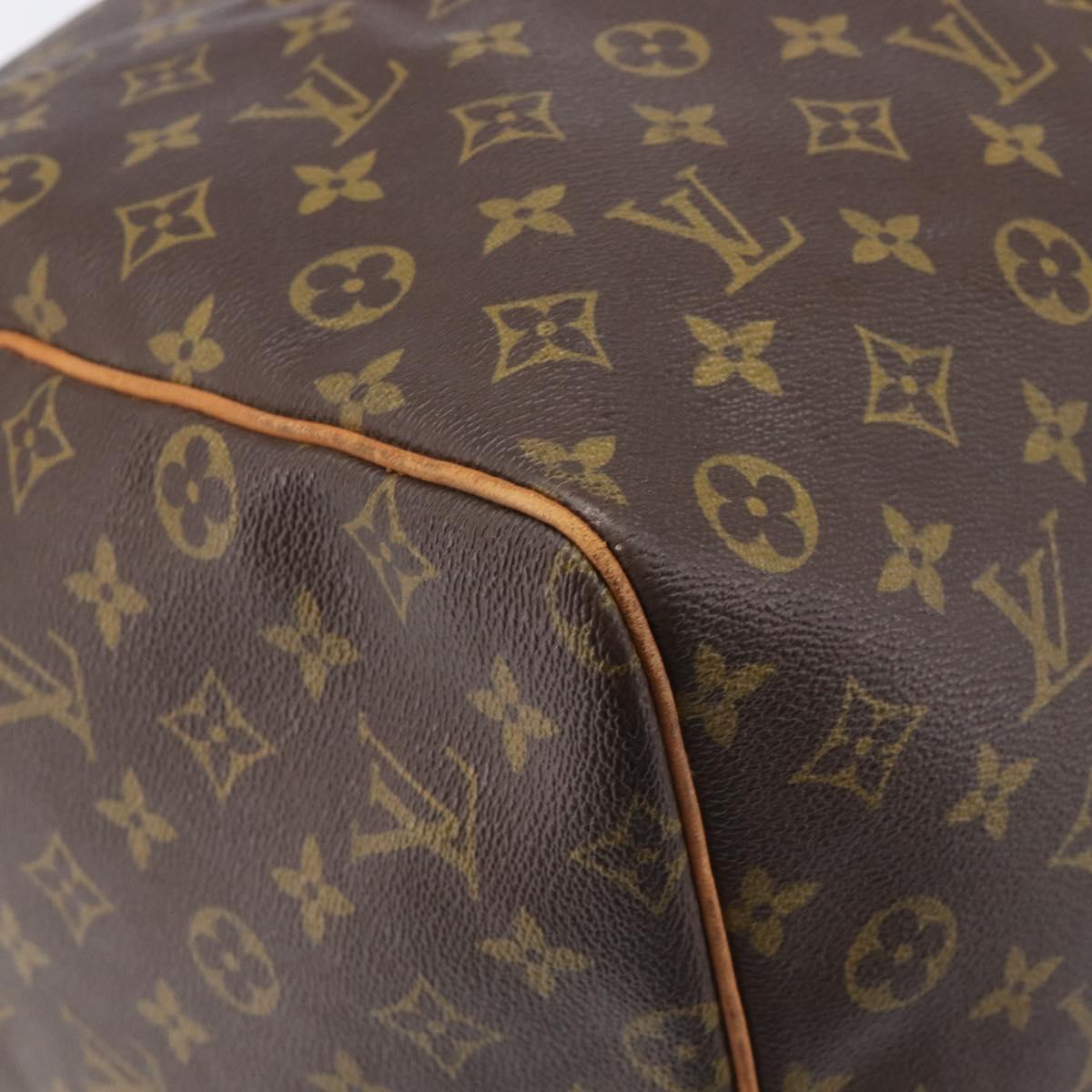 LOUIS VUITTON Monogram Keepall 60 Boston Bag M41422 LV Auth BA15807
