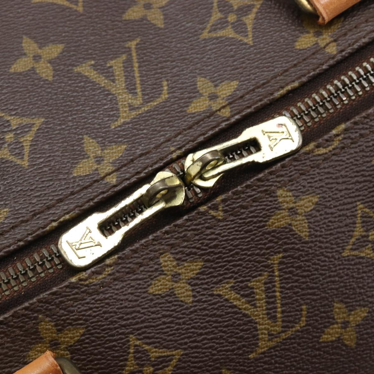LOUIS VUITTON Monogram Keepall 60 Boston Bag M41422 LV Auth BA15807