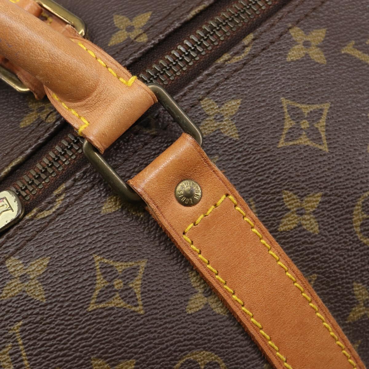 LOUIS VUITTON Monogram Keepall 60 Boston Bag M41422 LV Auth BA15807