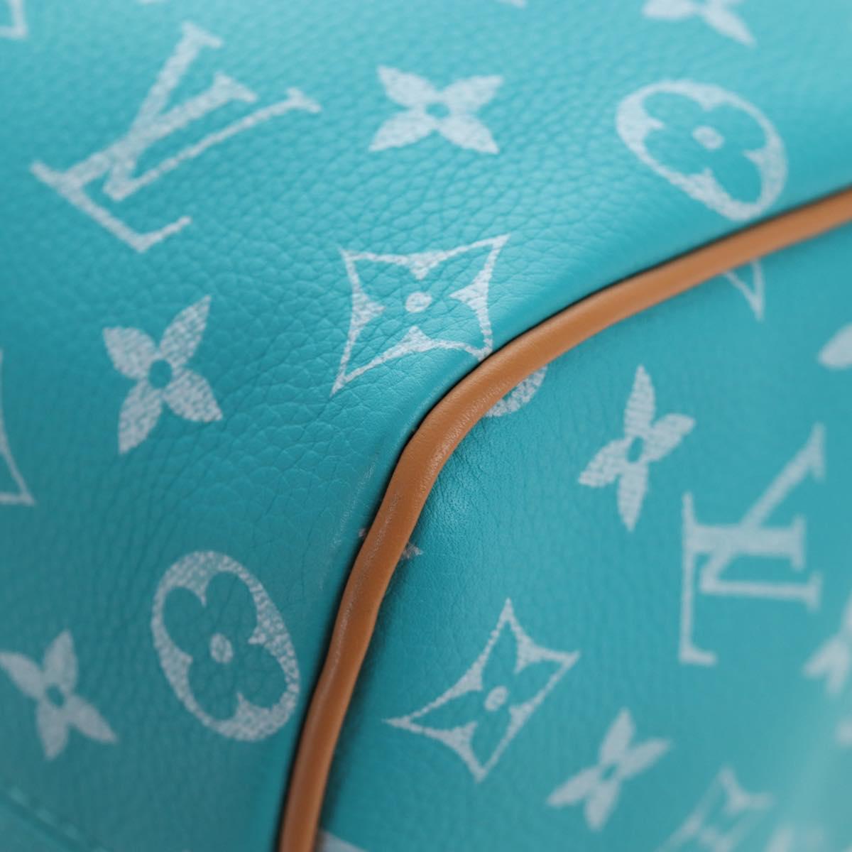LOUIS VUITTON Speedy P9 Bandouliere 25 Bag Turquoise Blue M11561 Auth BA15809SM
