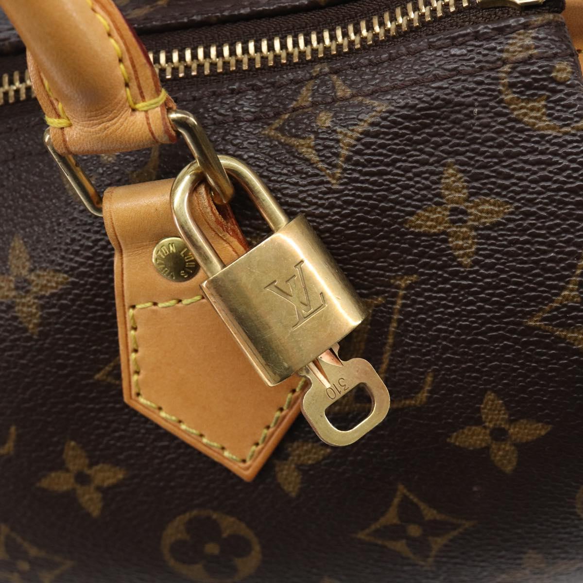 LOUIS VUITTON Monogram Speedy 25 Hand Bag M41528 LV Auth BA15810V