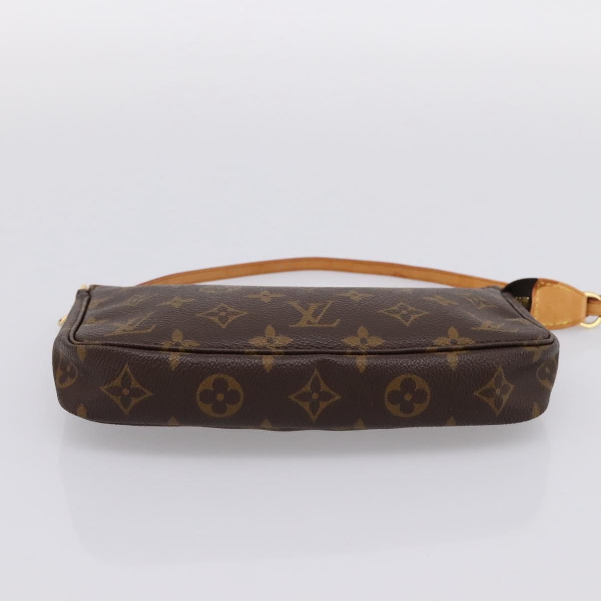 LOUIS VUITTON Monogram Pochette Accessoires Pouch M51980 LV Auth BA15816V
