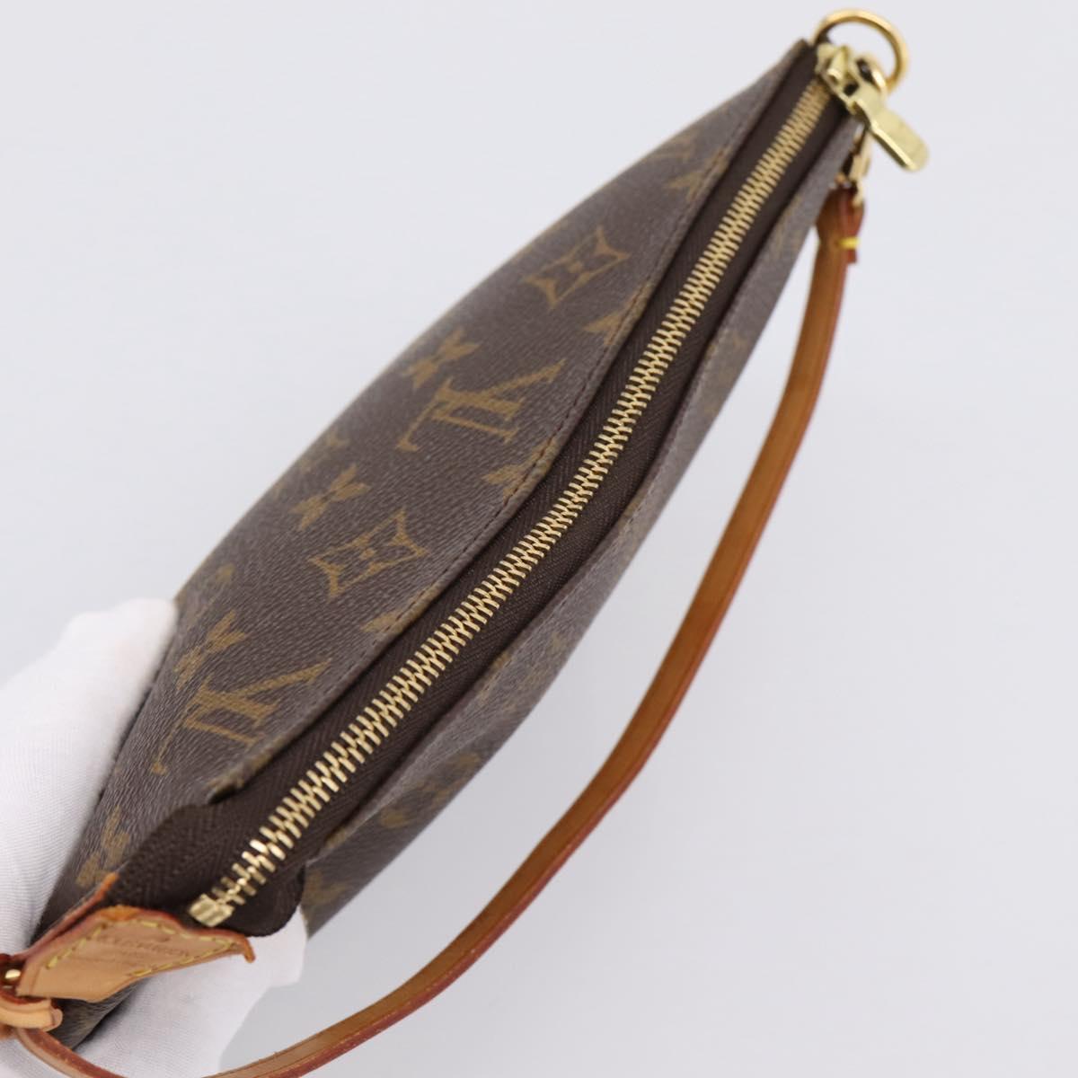 LOUIS VUITTON Monogram Pochette Accessoires Pouch M51980 LV Auth BA15816V