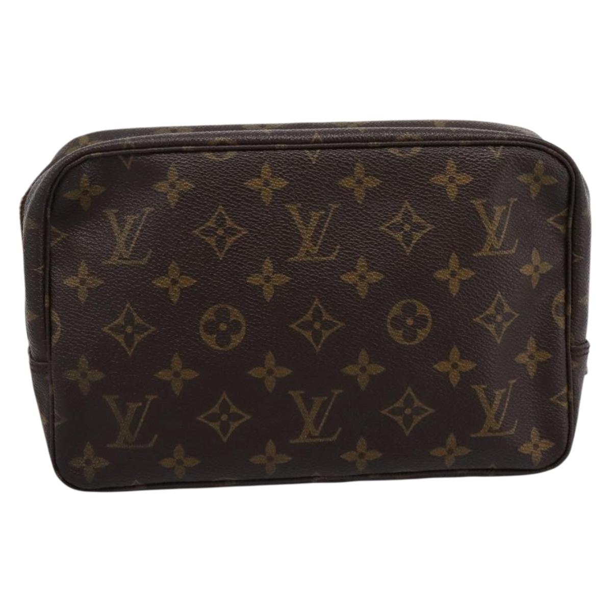 LOUIS VUITTON Monogram Trousse Toilette 23 Clutch Bag M47524 LV Auth BA15817