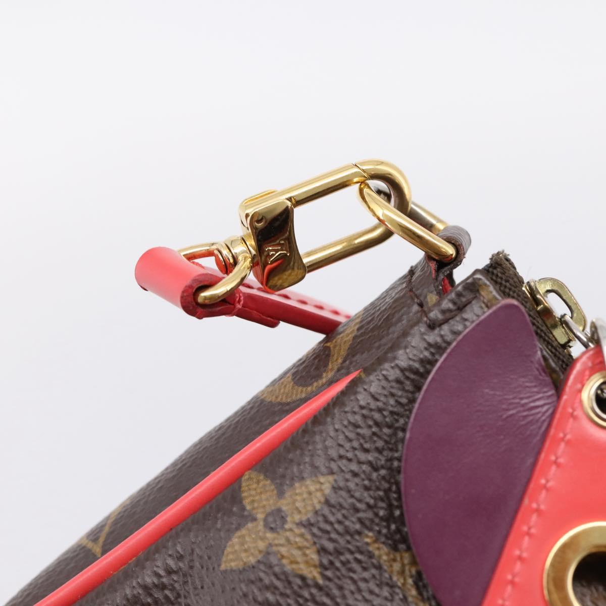 LOUIS VUITTON Monogram Totem Pochette Accessoires Pouch M41669 LV Auth BA15818V