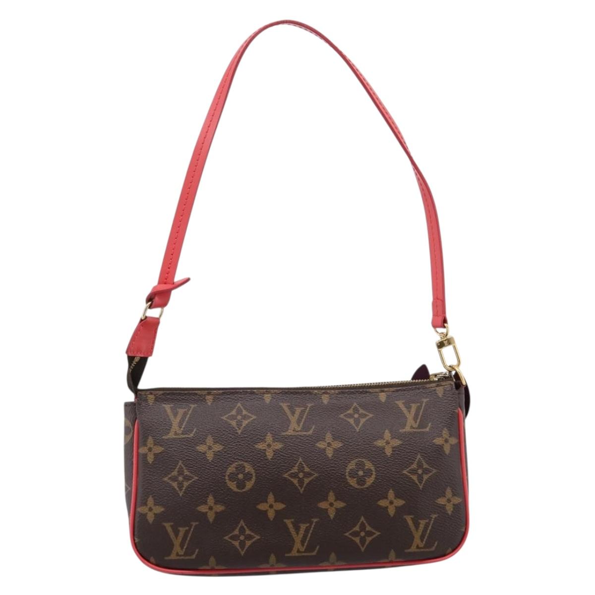 LOUIS VUITTON Monogram Totem Pochette Accessoires Pouch M41669 LV Auth BA15818V