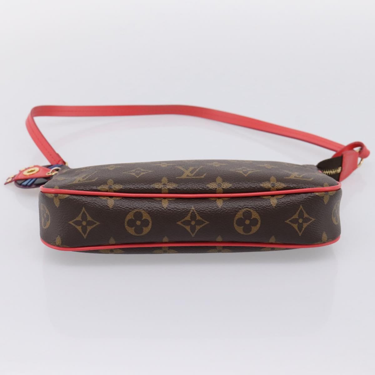 LOUIS VUITTON Monogram Totem Pochette Accessoires Pouch M41669 LV Auth BA15818V