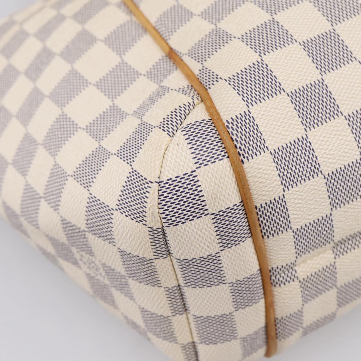 LOUIS VUITTON Damier Azur Totally PM Tote Bag N41280 LV Auth BA15820