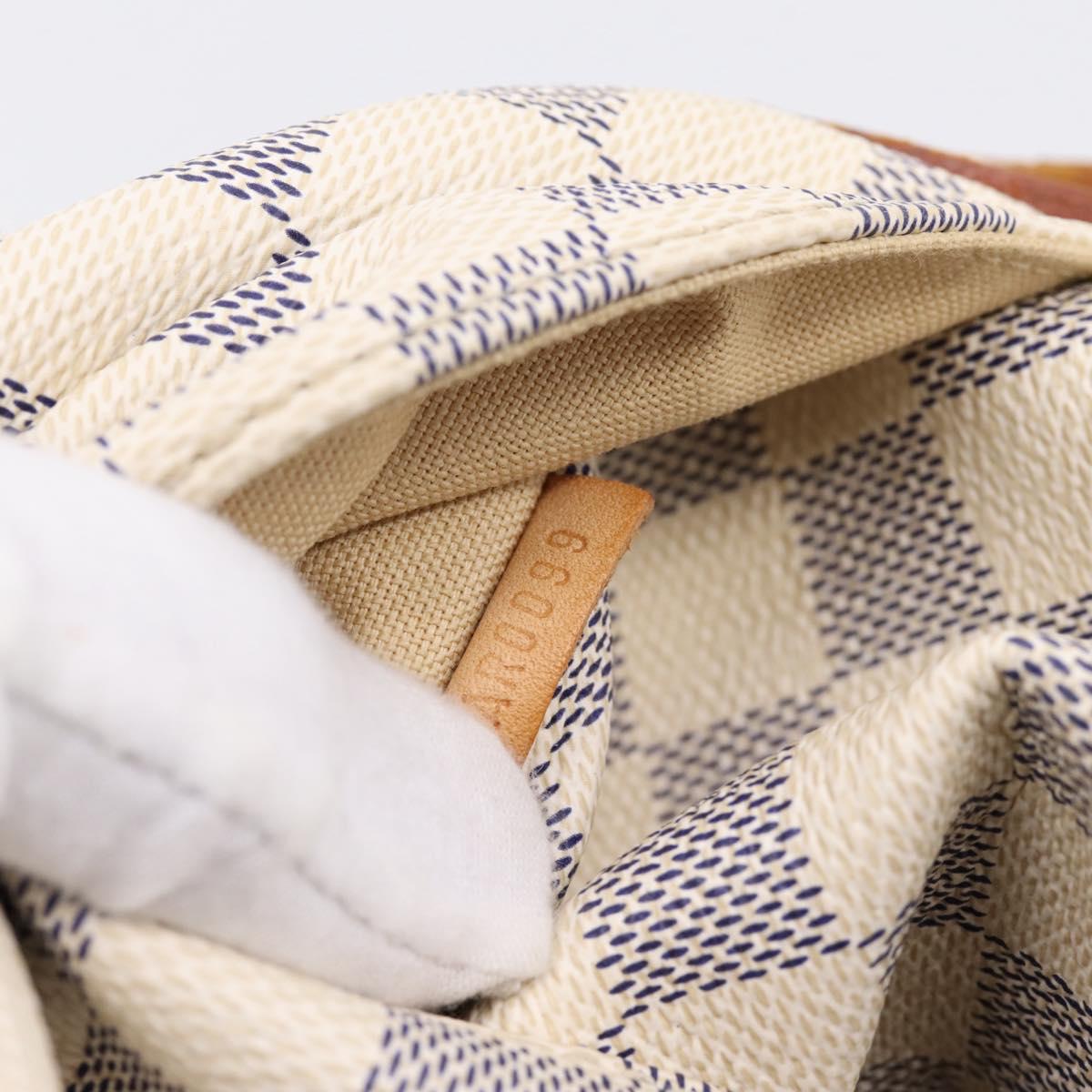 LOUIS VUITTON Damier Azur Totally PM Tote Bag N41280 LV Auth BA15820