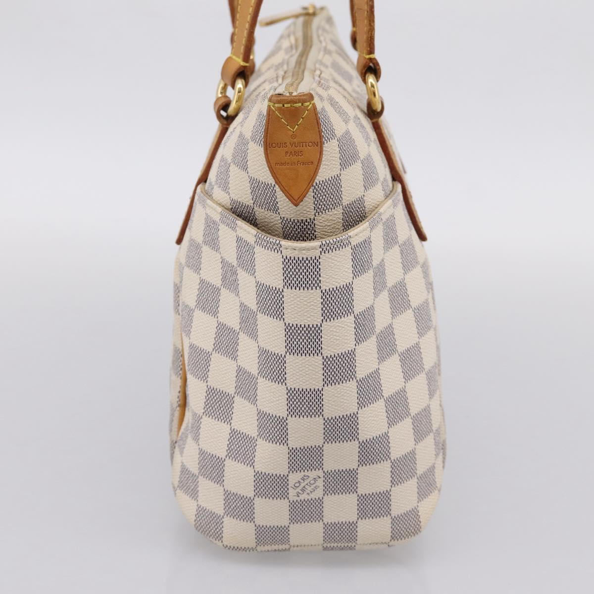 LOUIS VUITTON Damier Azur Totally PM Tote Bag N41280 LV Auth BA15820