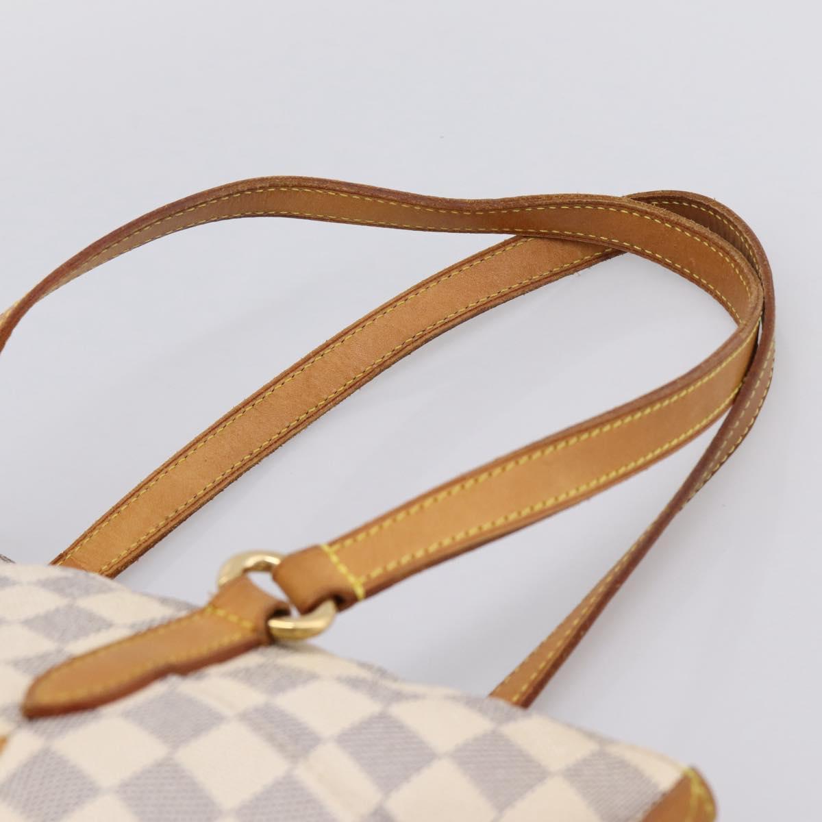 LOUIS VUITTON Damier Azur Totally PM Tote Bag N41280 LV Auth BA15820