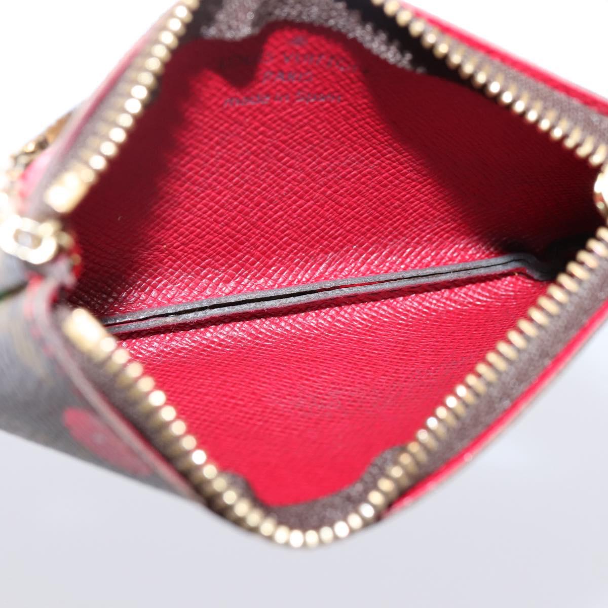 LOUIS VUITTON Monogram Cherry Pochette Cles Coin Purse M95042 LV Auth BA15824V