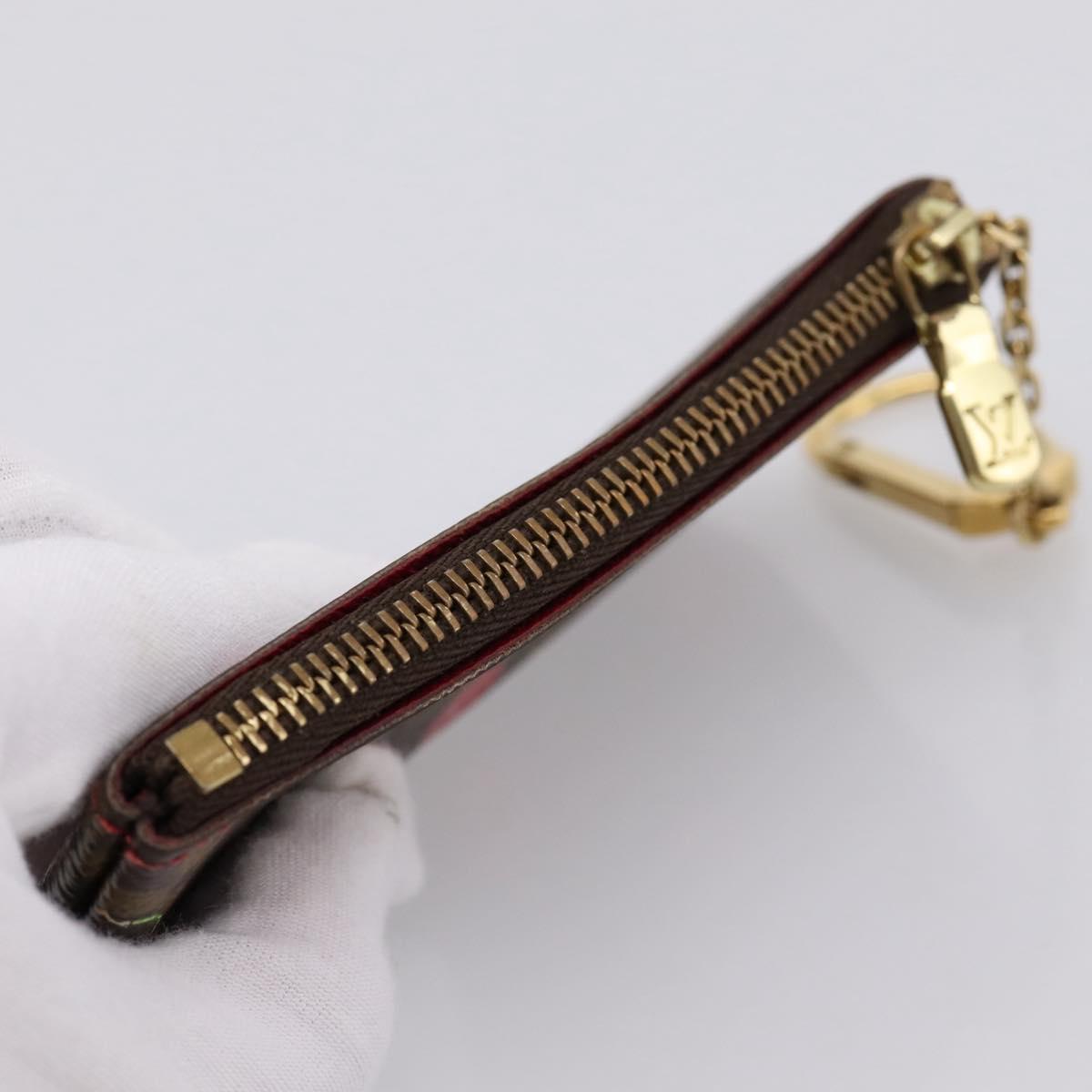 LOUIS VUITTON Monogram Cherry Pochette Cles Coin Purse M95042 LV Auth BA15824V