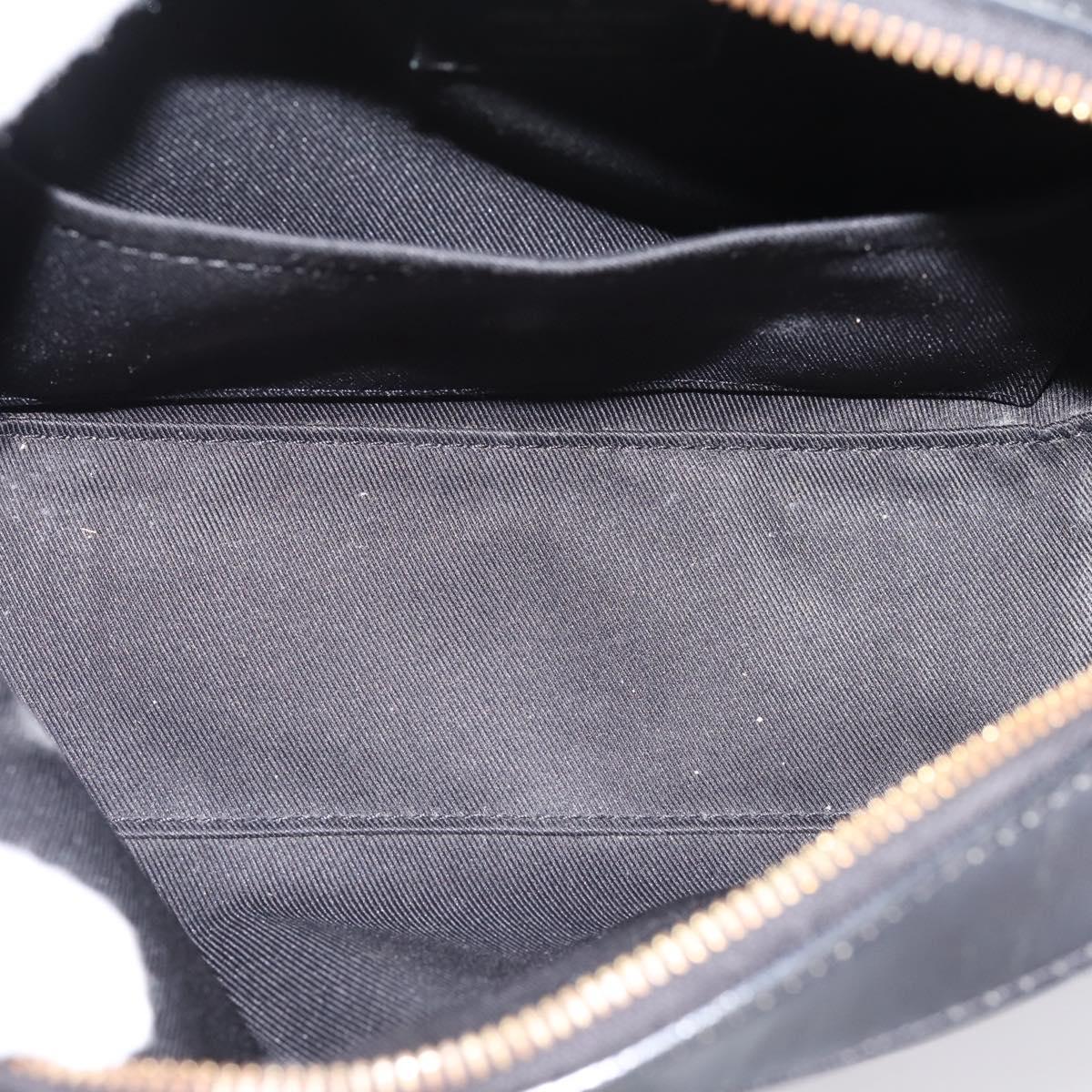 LOUIS VUITTON Monogram Saintonge Shoulder Bag Black M43555 LV Auth BA15837V