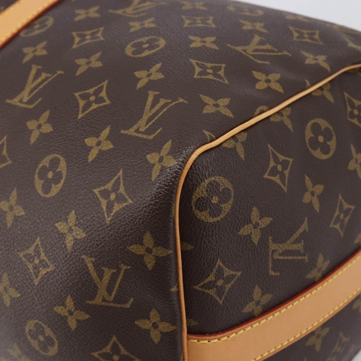LOUIS VUITTON Monogram Keepall Bandouliere 45 Boston Bag M41418 LV Auth BA15849A