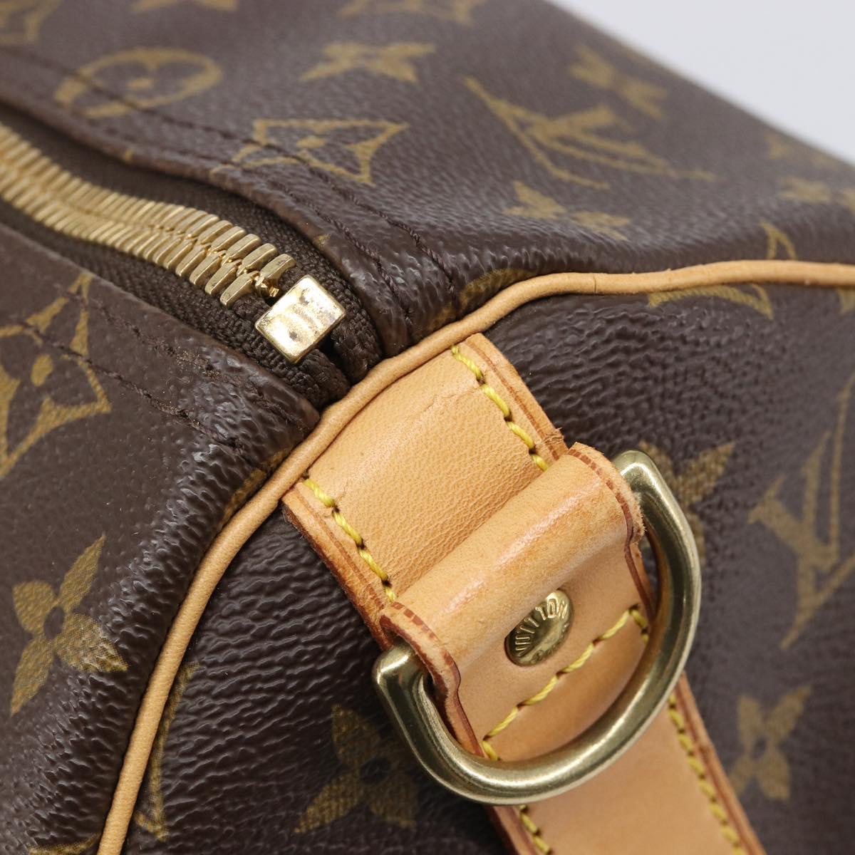 LOUIS VUITTON Monogram Keepall Bandouliere 45 Boston Bag M41418 LV Auth BA15849A