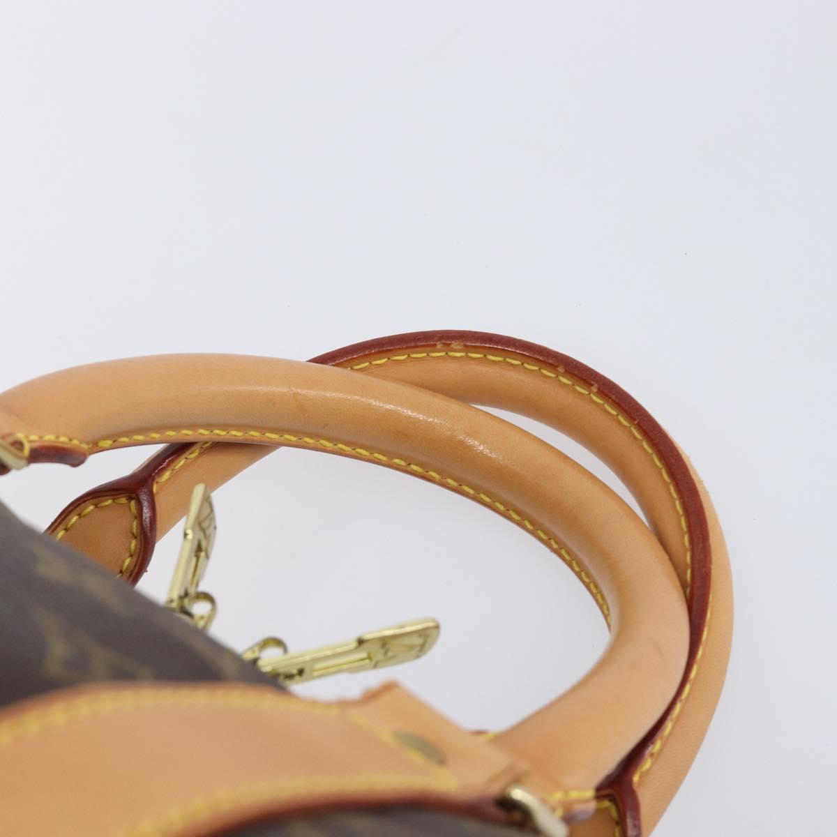 LOUIS VUITTON Monogram Keepall Bandouliere 45 Boston Bag M41418 LV Auth BA15849A