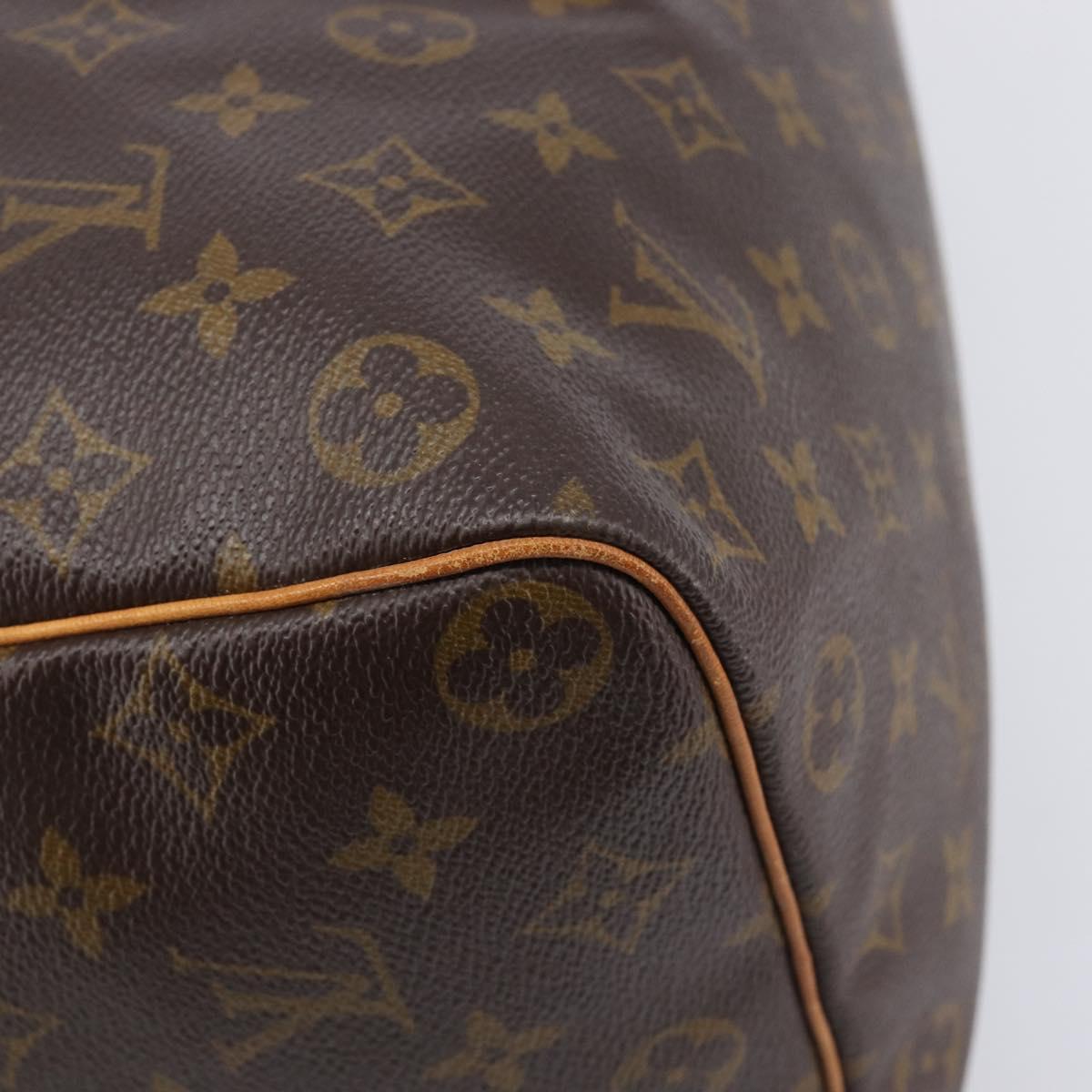 LOUIS VUITTON Monogram Speedy 35 Hand Bag M41524 LV Auth BA15856A