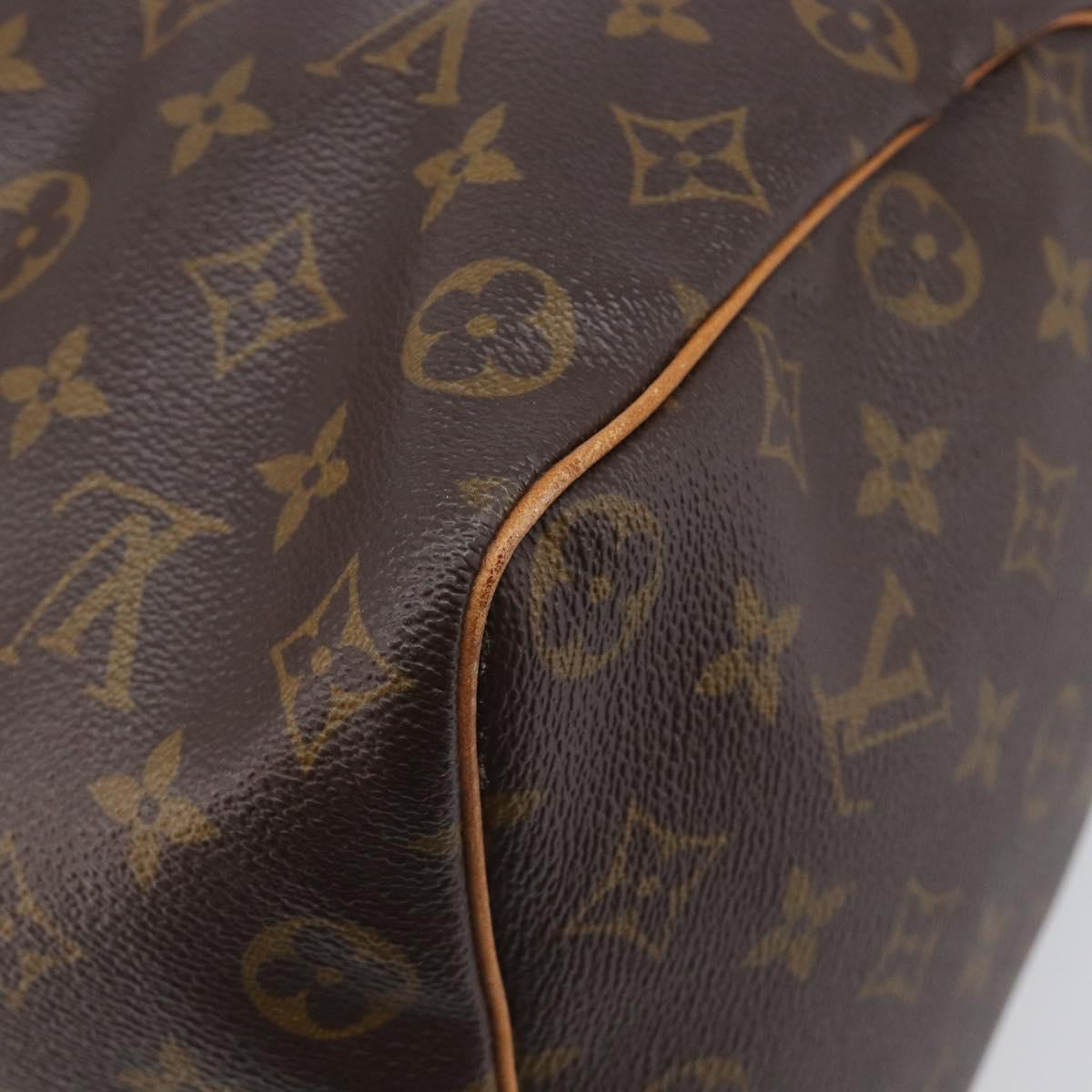 LOUIS VUITTON Monogram Speedy 35 Hand Bag M41524 LV Auth BA15856A