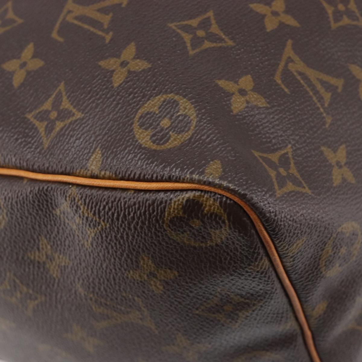 LOUIS VUITTON Monogram Speedy 35 Hand Bag M41524 LV Auth BA15856A