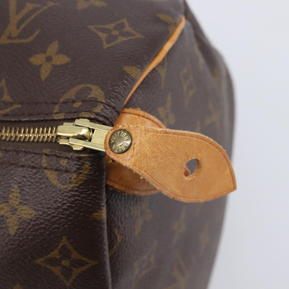 LOUIS VUITTON Monogram Speedy 35 Hand Bag M41524 LV Auth BA15856A