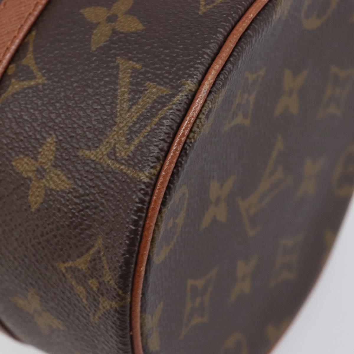 LOUIS VUITTON Monogram Papillon 26 Hand Bag M51386 LV Auth BA15902V