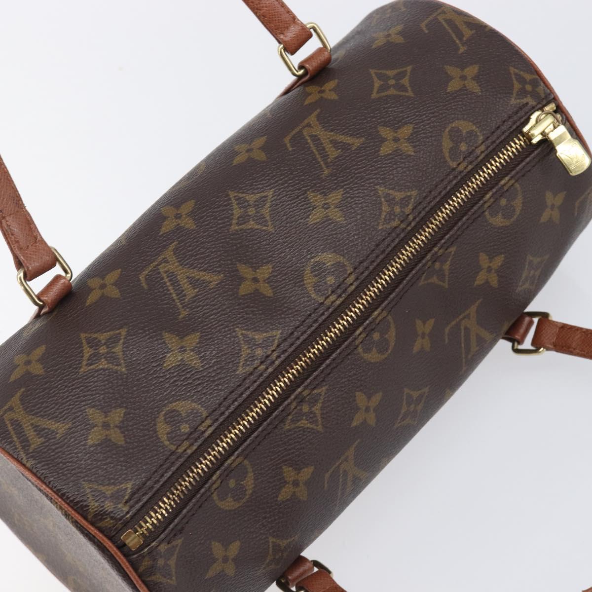 LOUIS VUITTON Monogram Papillon 26 Hand Bag M51386 LV Auth BA15902V