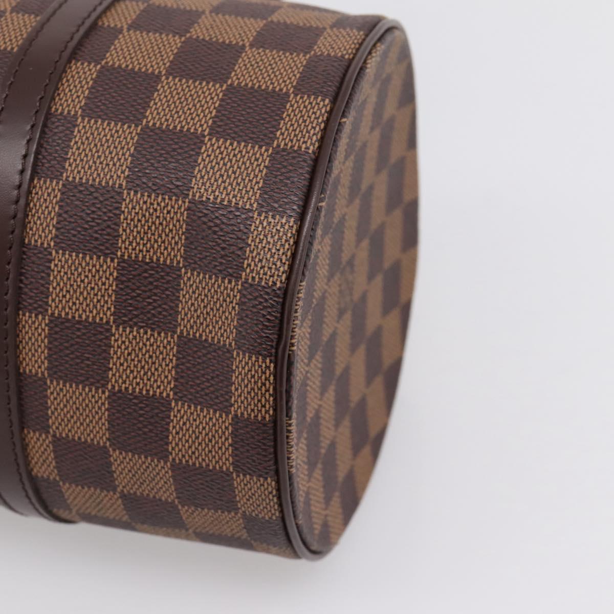 LOUIS VUITTON Damier Ebene Papillon 30 Hand Bag N51303 LV Auth BA15903V