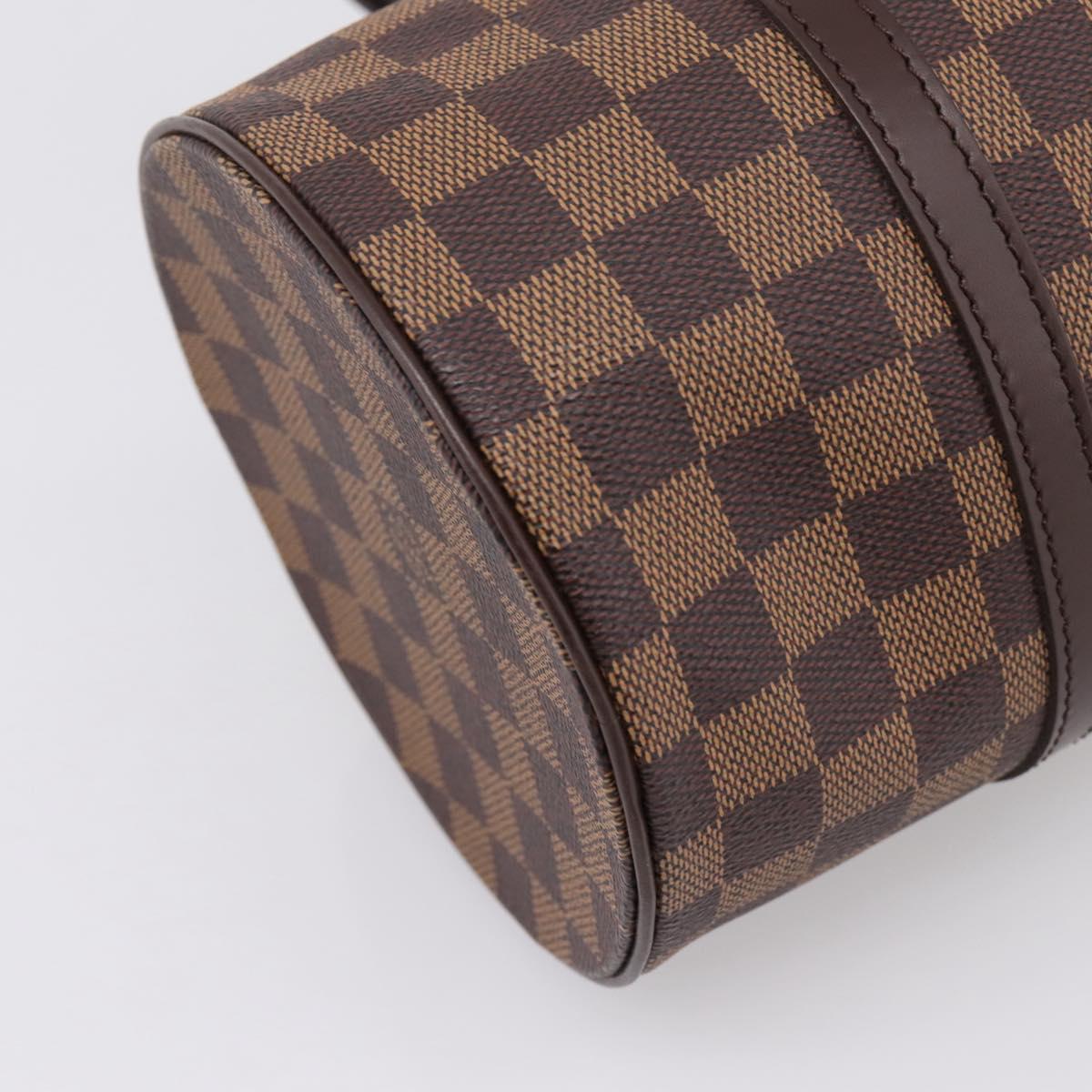LOUIS VUITTON Damier Ebene Papillon 30 Hand Bag N51303 LV Auth BA15903V