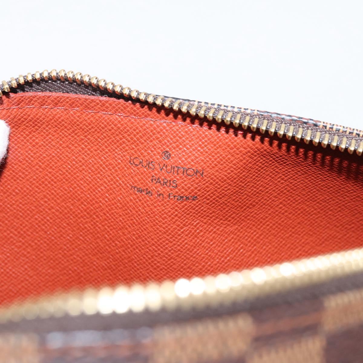 LOUIS VUITTON Damier Ebene Papillon 30 Hand Bag N51303 LV Auth BA15903V
