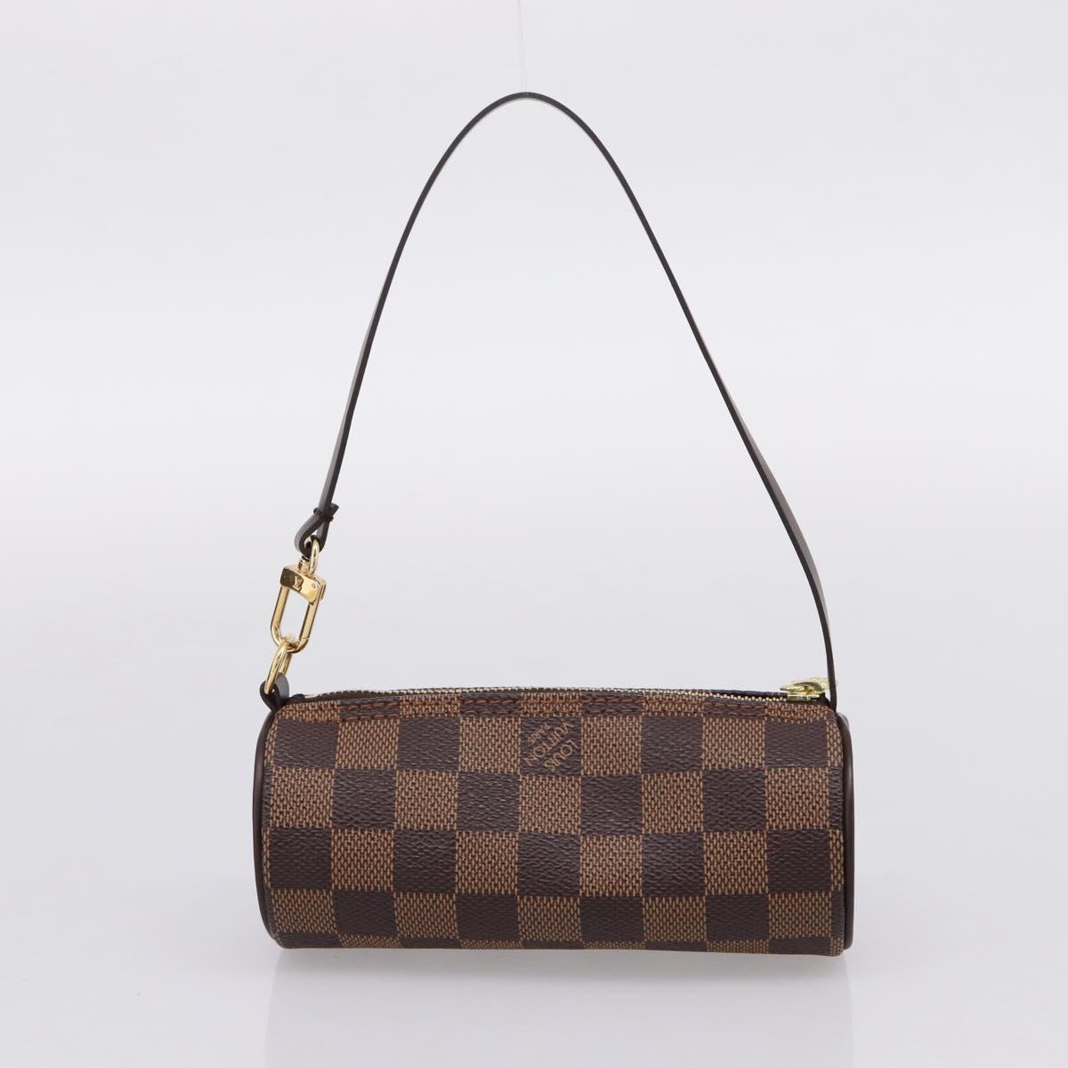 LOUIS VUITTON Damier Ebene Papillon 30 Hand Bag N51303 LV Auth BA15903V