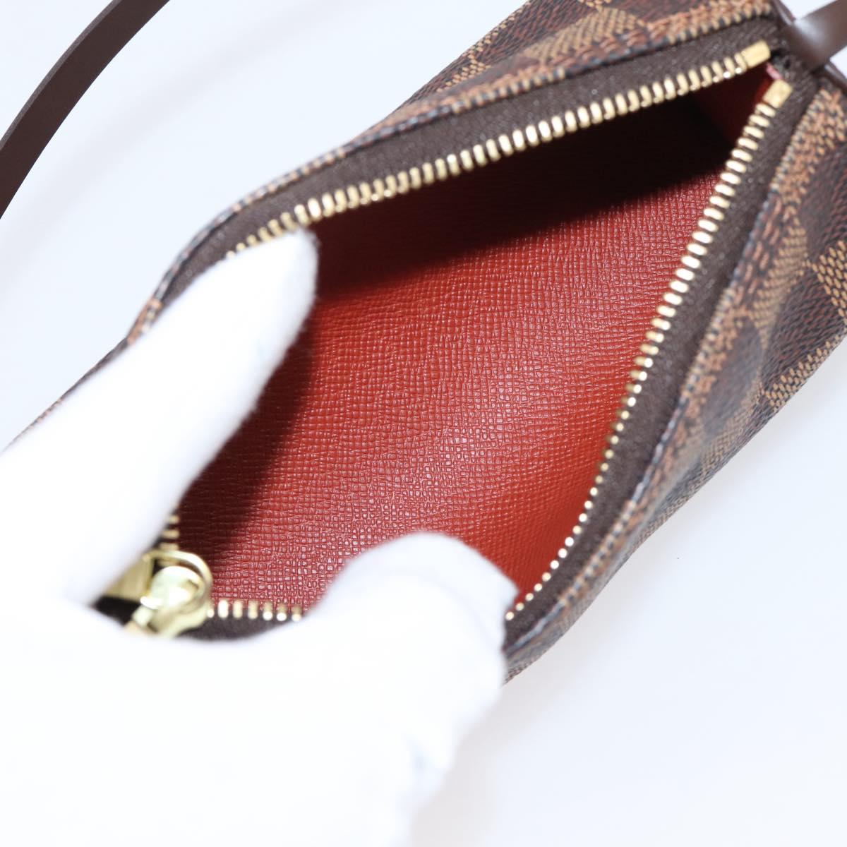 LOUIS VUITTON Damier Ebene Papillon 30 Hand Bag N51303 LV Auth BA15903V
