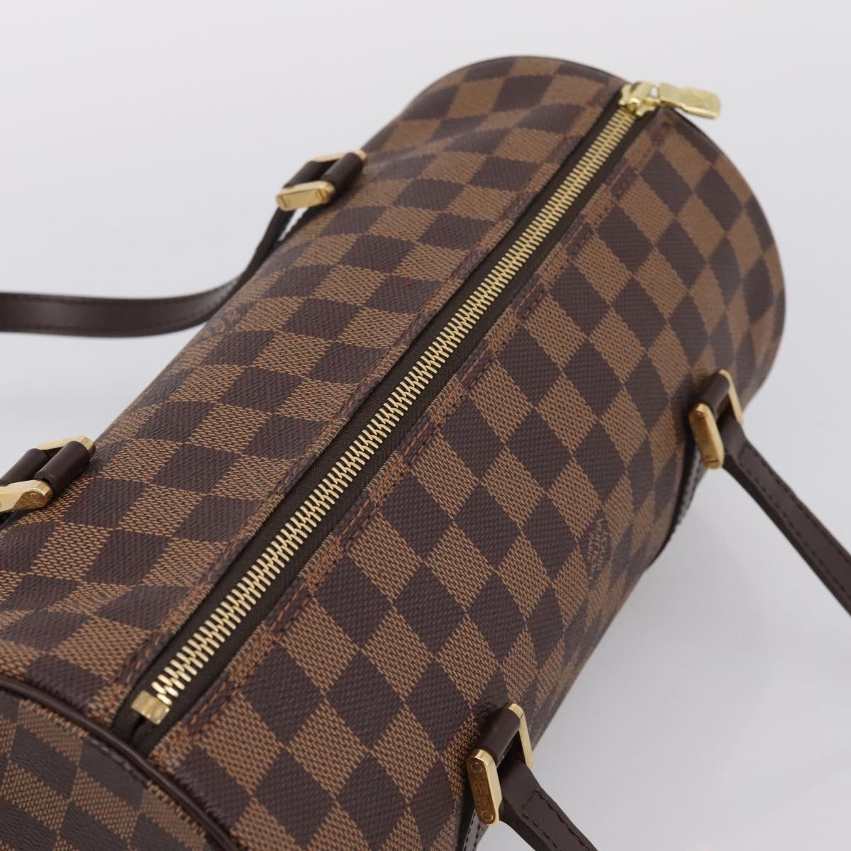 LOUIS VUITTON Damier Ebene Papillon 30 Hand Bag N51303 LV Auth BA15903V