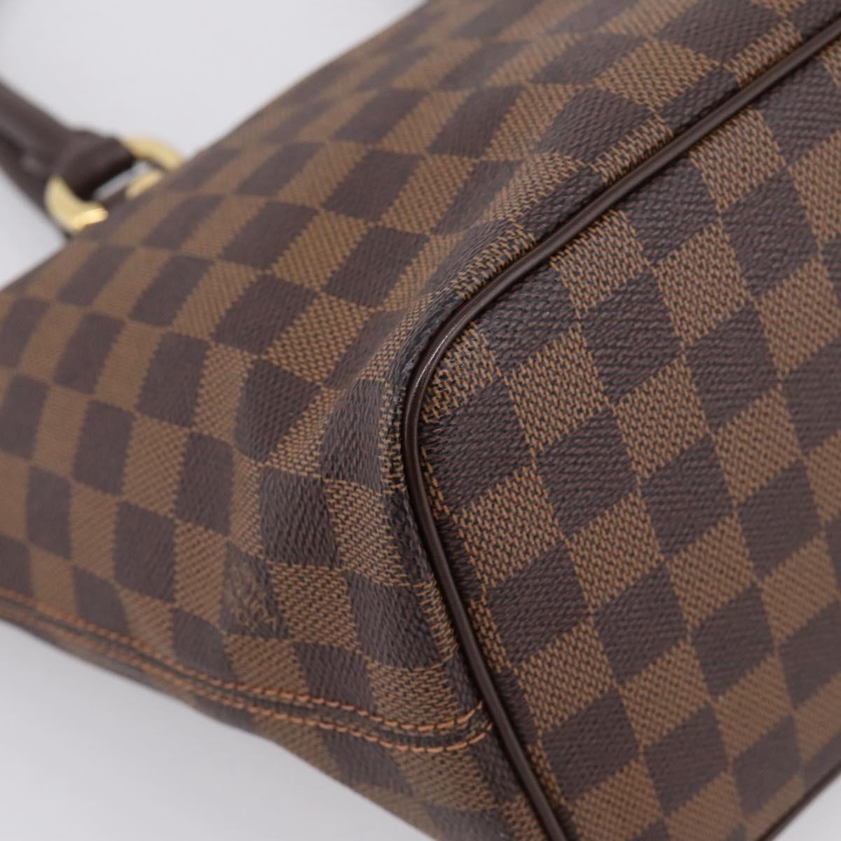 LOUIS VUITTON Damier Ebene Saleya PM Tote Bag N51183 LV Auth BA15905V