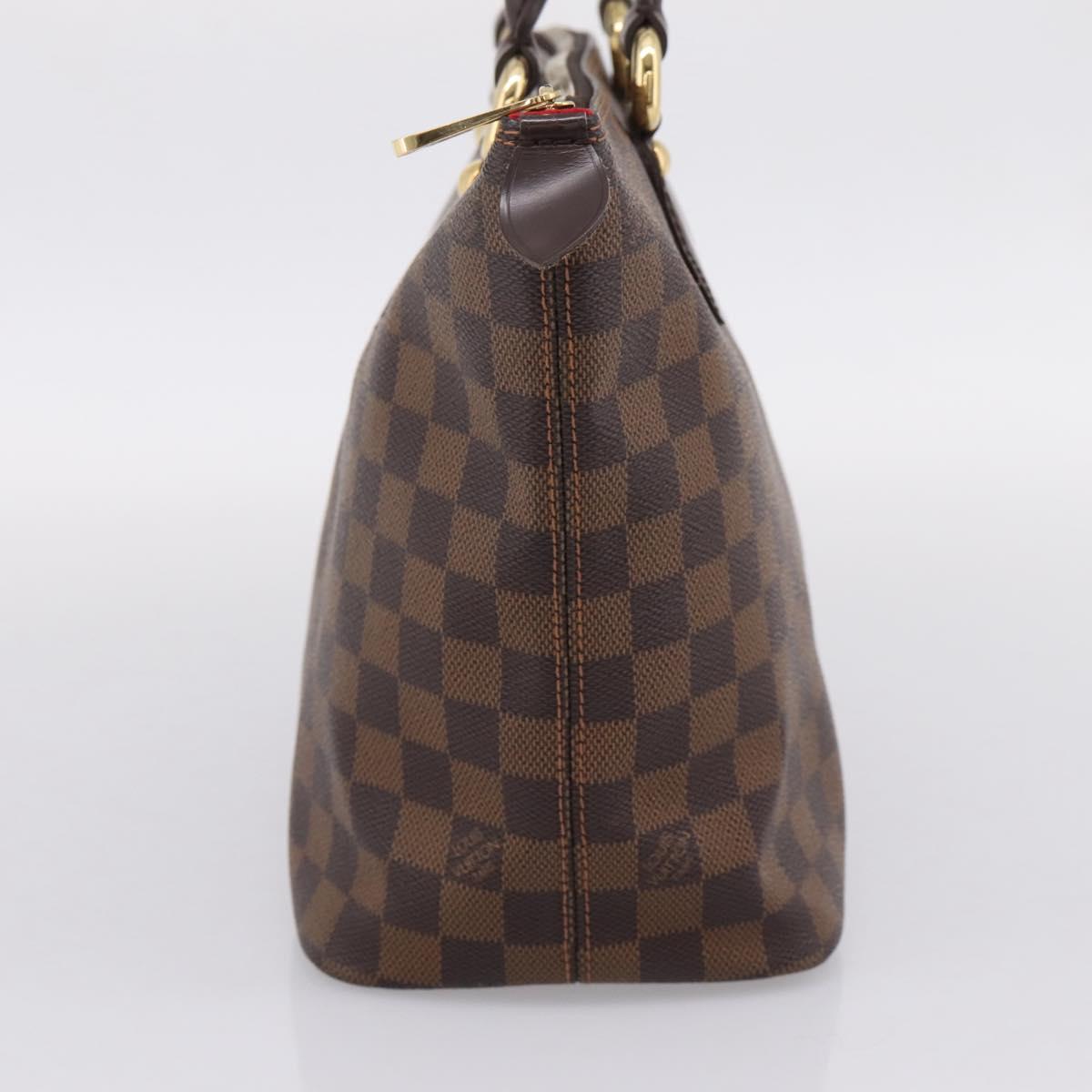 LOUIS VUITTON Damier Ebene Saleya PM Tote Bag N51183 LV Auth BA15905V