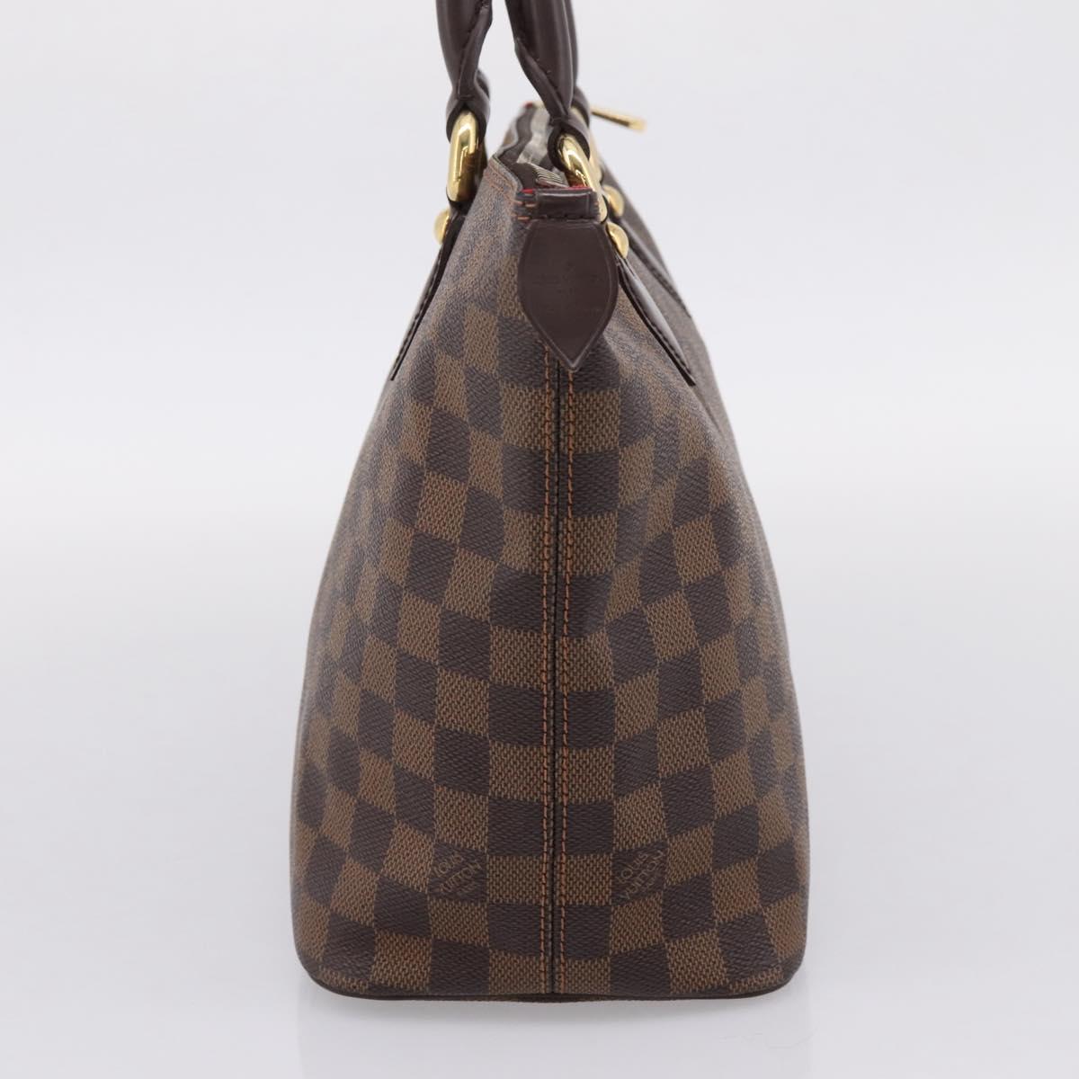 LOUIS VUITTON Damier Ebene Saleya PM Tote Bag N51183 LV Auth BA15905V