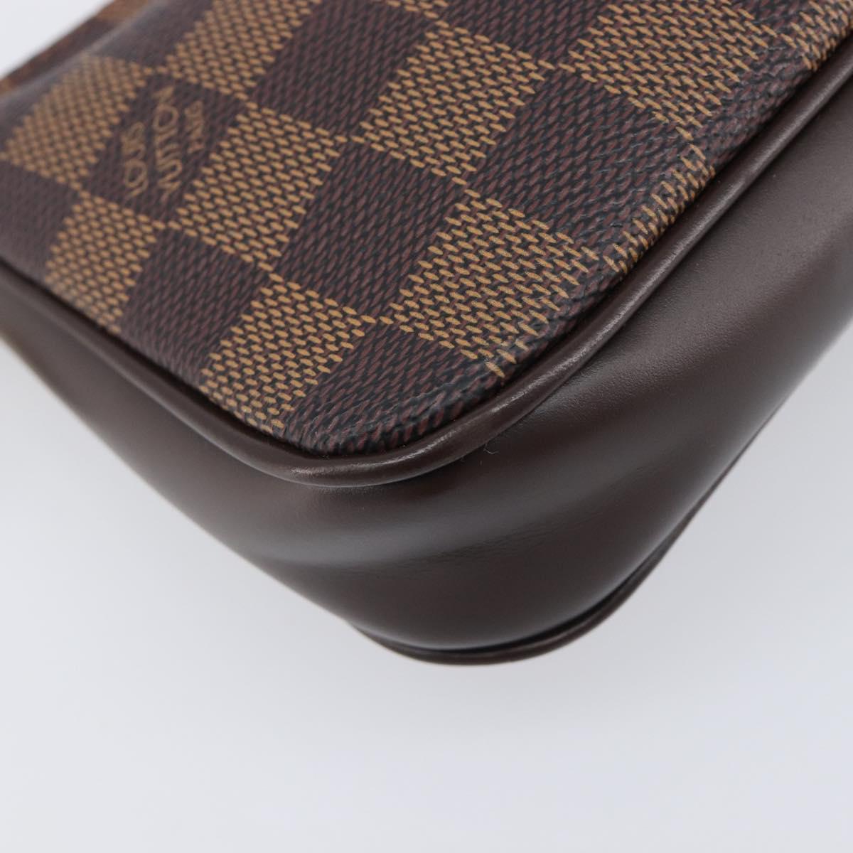 LOUIS VUITTON Damier Ebene Navona Accessory Pouch N51983 LV Auth BA15906V