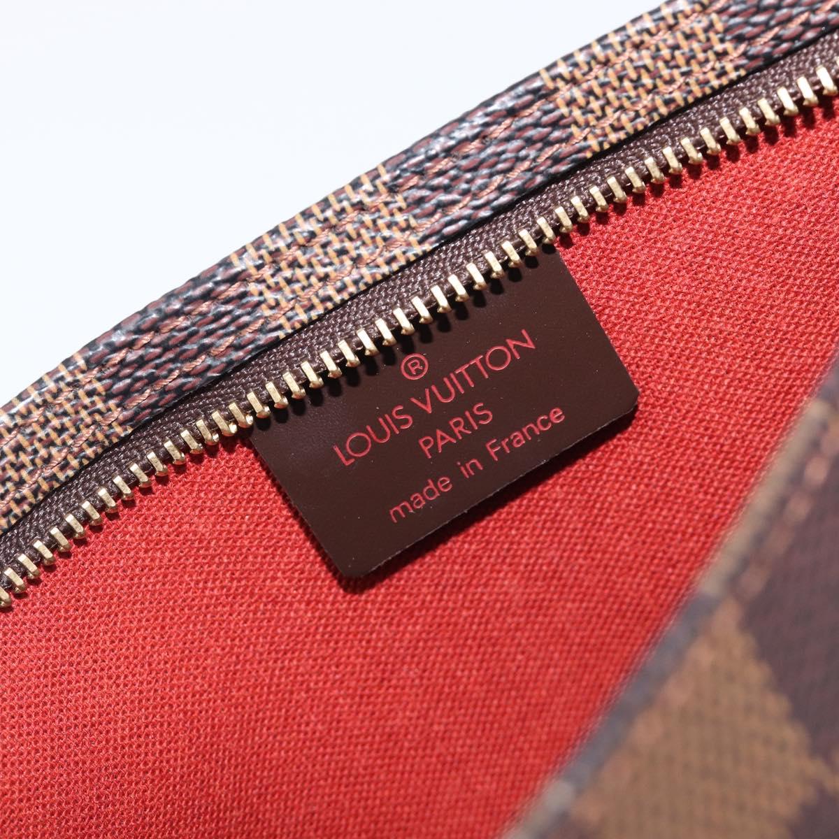 LOUIS VUITTON Damier Ebene Navona Accessory Pouch N51983 LV Auth BA15906V