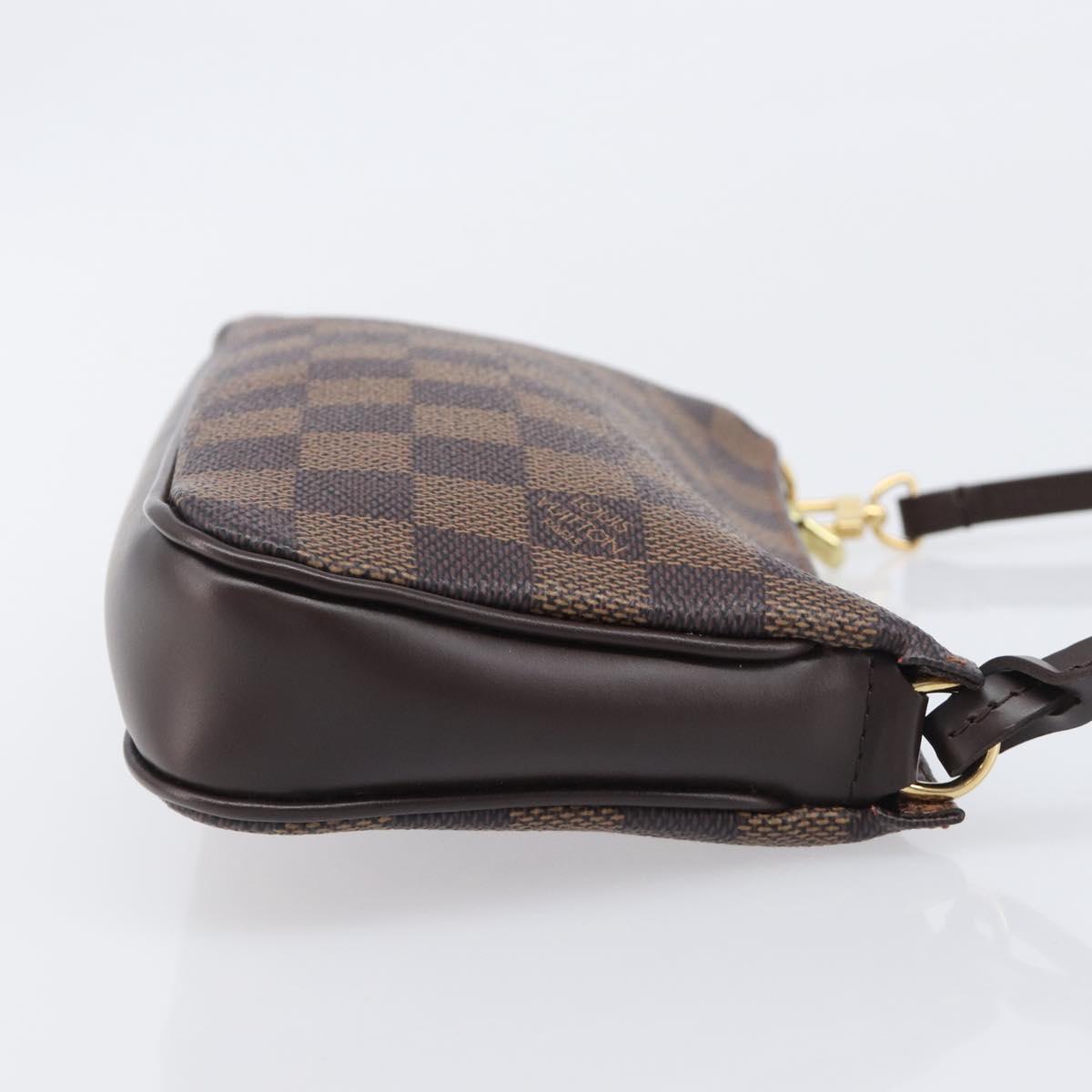 LOUIS VUITTON Damier Ebene Navona Accessory Pouch N51983 LV Auth BA15906V